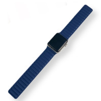 Кожаный ремешок для Apple Watch 38/40/41mm Leather Link Midnight blue Кожаный ремешок для Apple Watch 38/40/41mm Leather Link Midnight blue